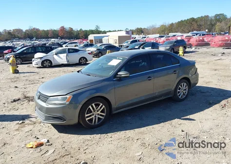 2013 Volkswagen Jetta Se W/Convenience из США, поврежденный, VIN 3VWDX7AJ9DM296424